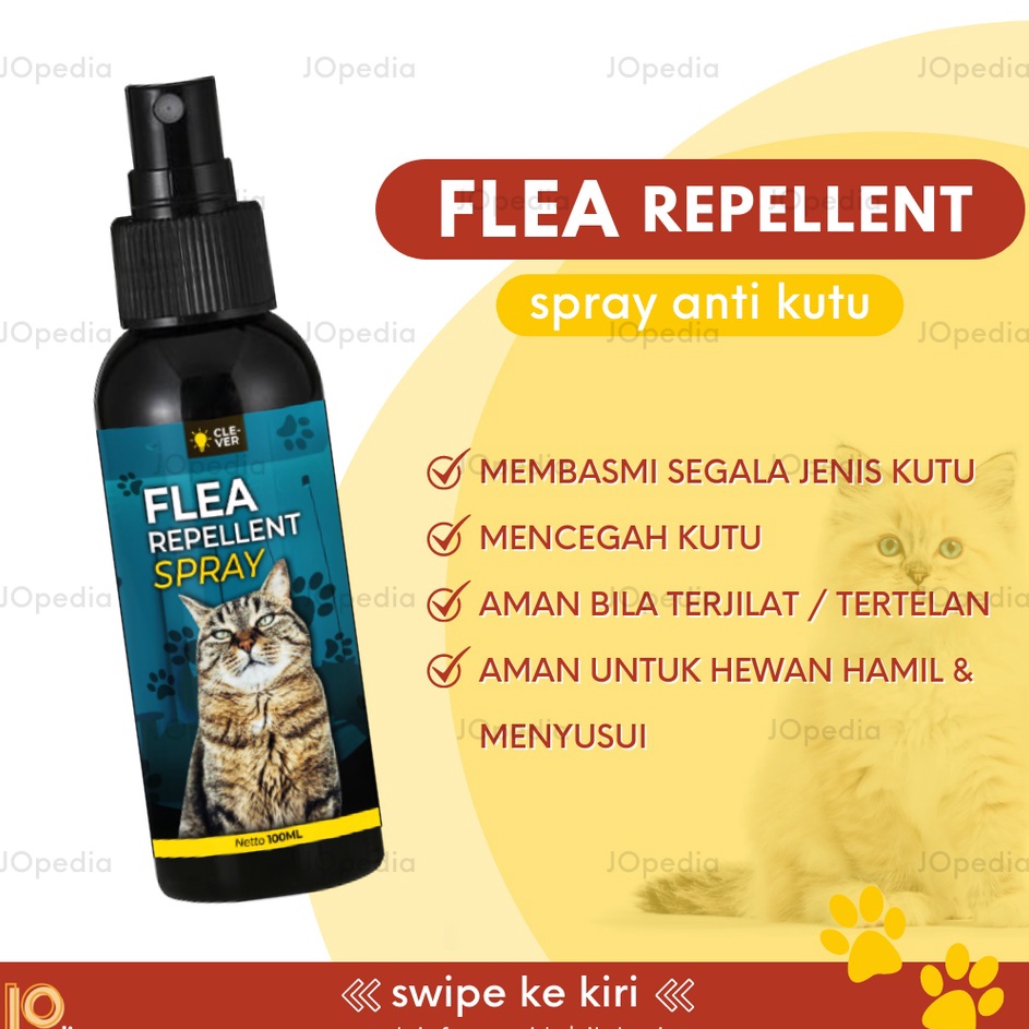 Promo Terkini  FLEA REPELLENT SPRAY Anti Kutu Obat Kucing Anjing Flea Tick Remover