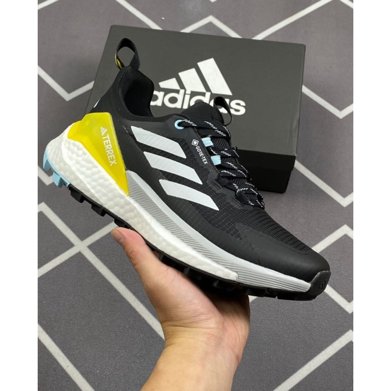 Adidas Terrex Free Hiker 2.0 Low Gore-Tex "Black Core Silver"