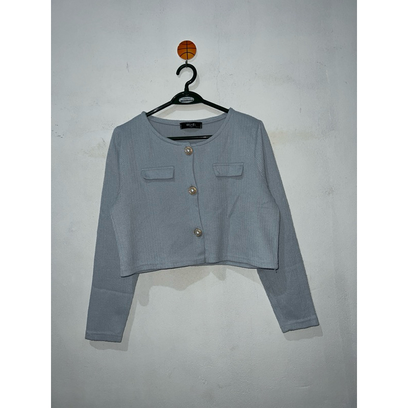 cardigan rajut ala korea