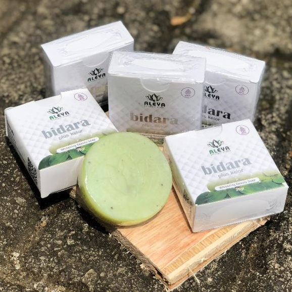 Sabun ALEYA BIDARA With Spirulina Terdaftar BPOM Original Sabun Muka