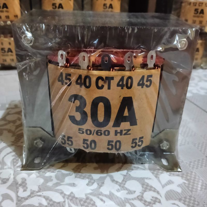 Trafo 30A CT 55V CSH Trafo 30 Ampere CT 55