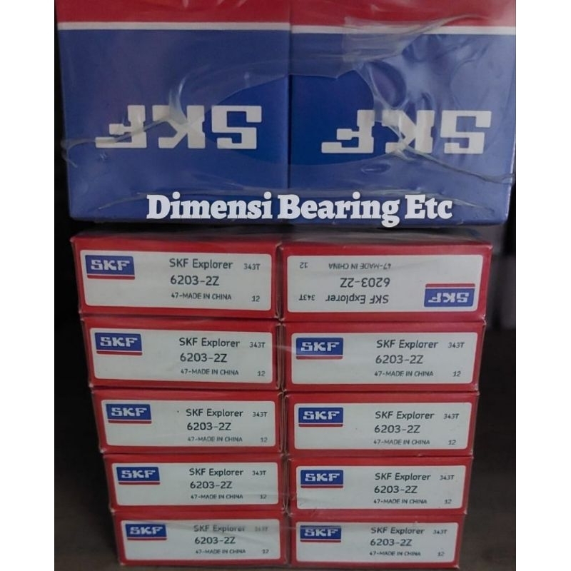 BALL BEARING 6203 ZZ SKF / 6203 2Z SKF