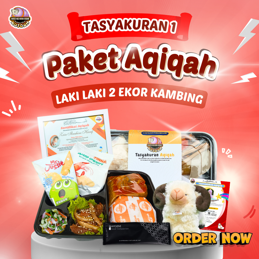 

AQIQAH - Paket Aqiqah Laki-laki Tasyakuran 1