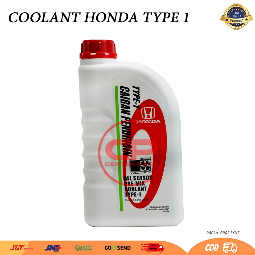 Air Cairan Radiator Coolant Mobil Honda Accord Brio Brv City Civic Crv Crz Hrv Mobilio Freed Jazz St
