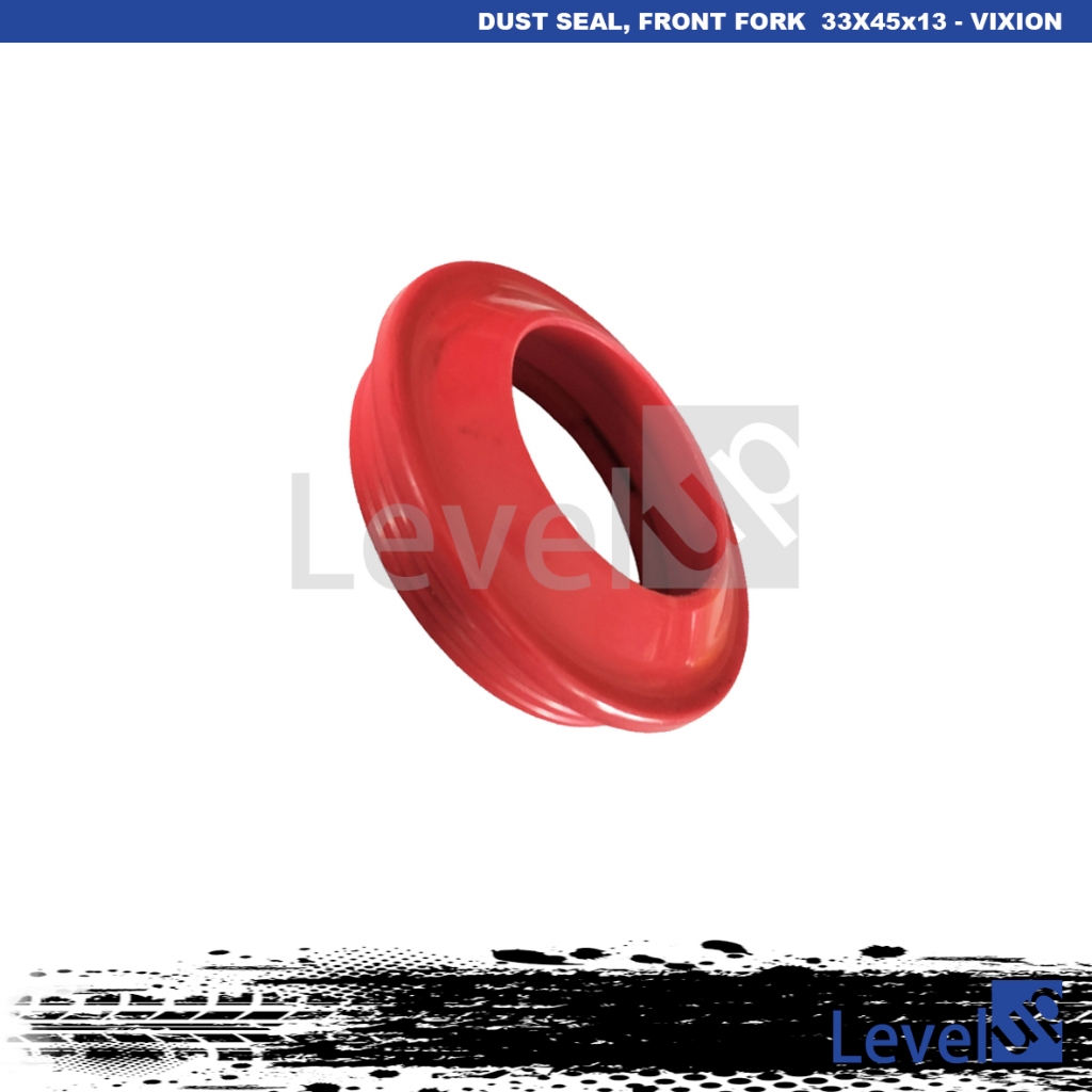 Level Up Front Fork Dust Seal Seal shock debu Vixion 33x45/51x13 seal abu Vixion R15 V2 Scorpio seal
