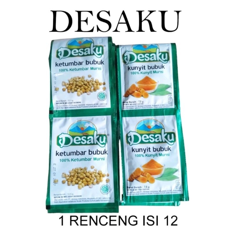 

Desaku ketumbar bubuk 12 sachet