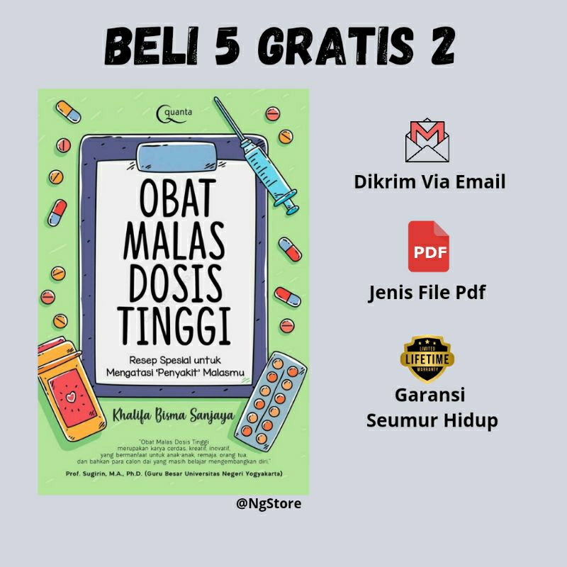 

[ ID392 ] - OBAT MALAS DOSIS TINGGI