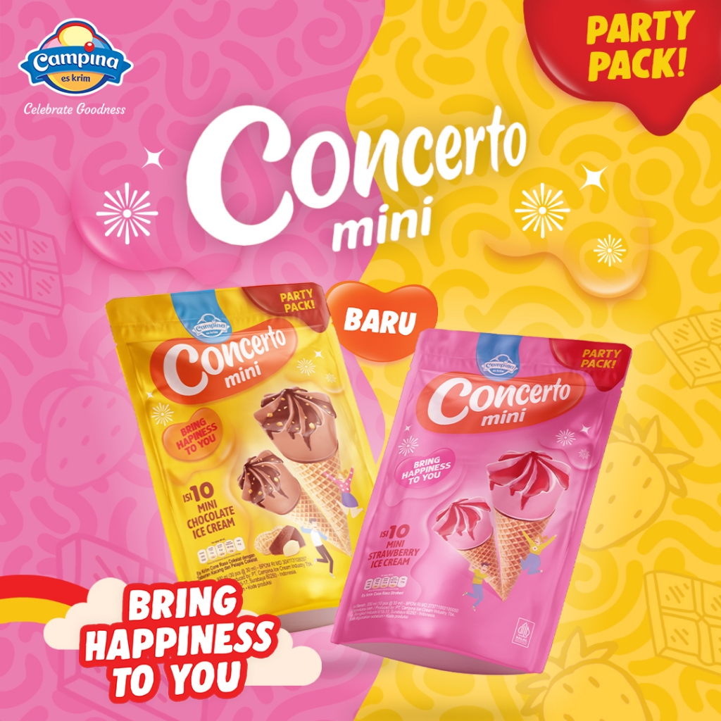 

Campina Ice Cream Conserto mini pouch 10x30ml