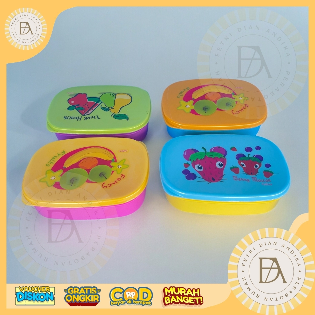 Tepak Calista Sekat 2 Lunch Box Calista