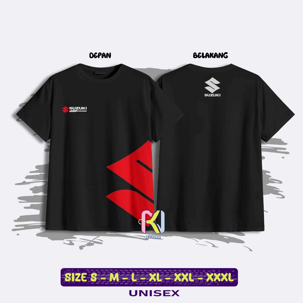 SUZUKI | KAOS SUNMORI | RACING | KAOS SUZUKI Kaos Suzuki Katun Combed 24s