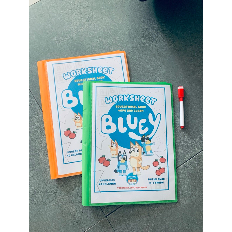 Worksheet anak wipe and clean umur 2-3 tahun