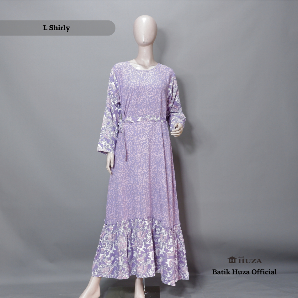 BATIK HUZA Daster Batik Panjang Longdress Shirly