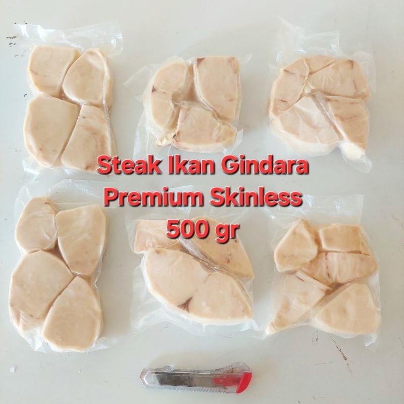 

Ikan Gindara Steak / Steak Ikan Gindara Premium 500 gr skinless/tanpa kulit export quality