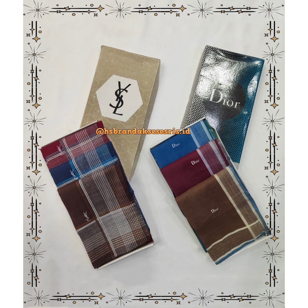 SAPU TANGAN PRIA DAN WANITA MOTIF GARIS / SAPU TANGAN WAJAH / SAPU TANGAN KATUN / LAP MUKA COWOK & C