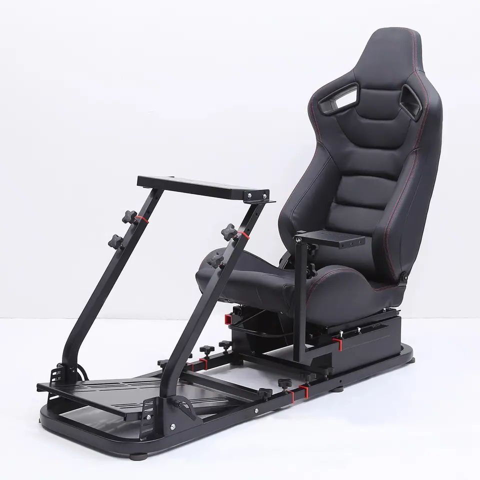 Kursi Gaming Simulator Meja Gaming Stand LCD/Monitor Stand Driving Game Balap Racing Simulator