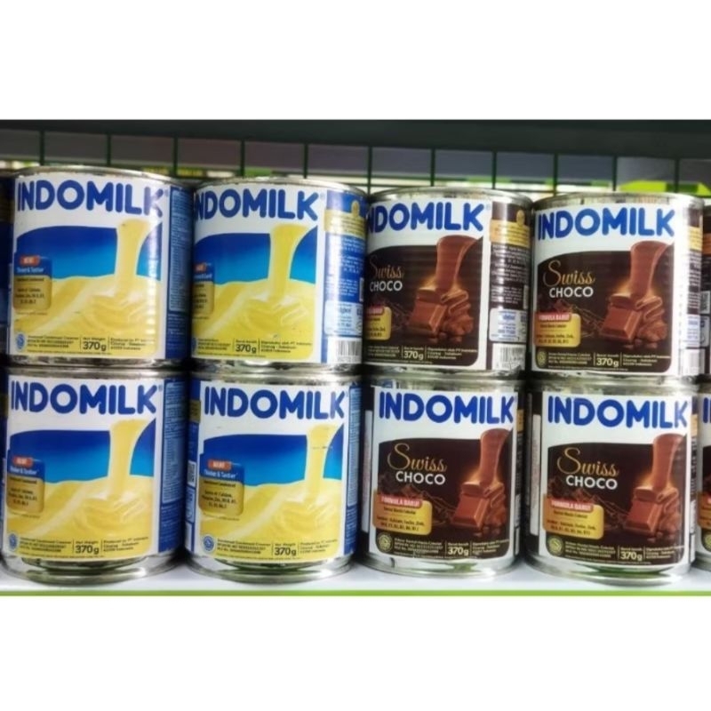 

Susu Indomilk kaleng putih/coklat