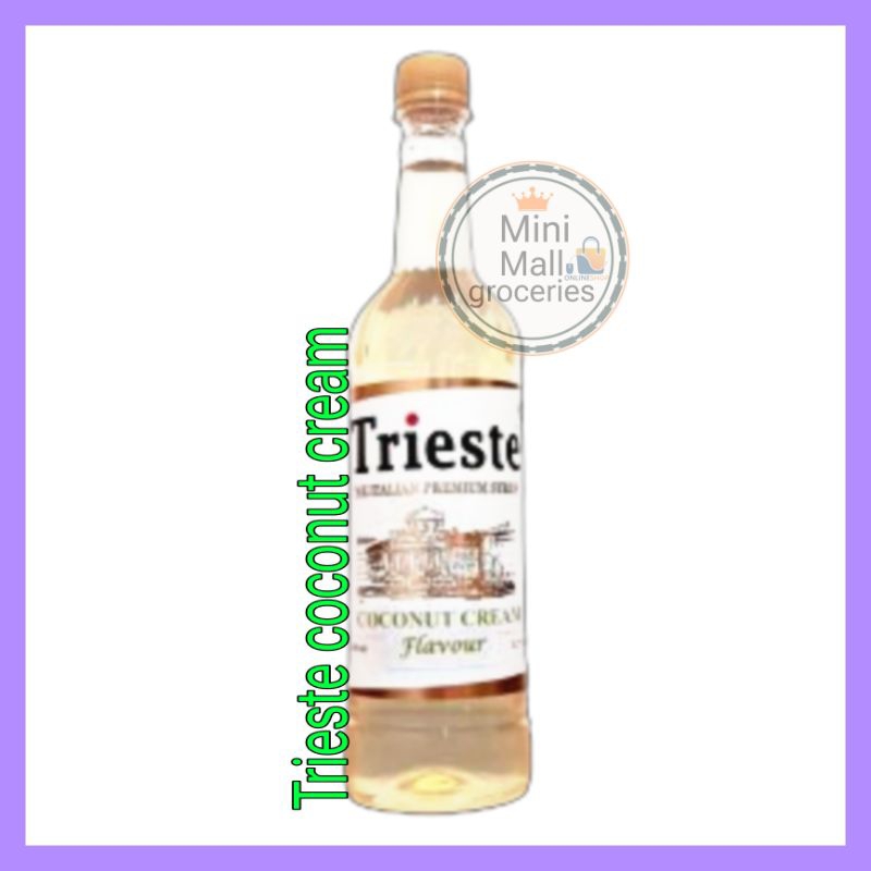 

syrup trieste coconut cream 650ml / sirup trieste