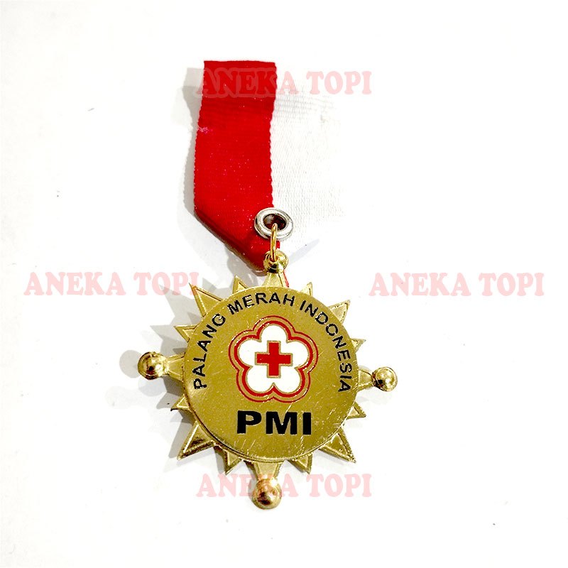 Pin Bintang Jasa Kehormatan PMI Pin Tanda Jasa PMI - Aneka Topi