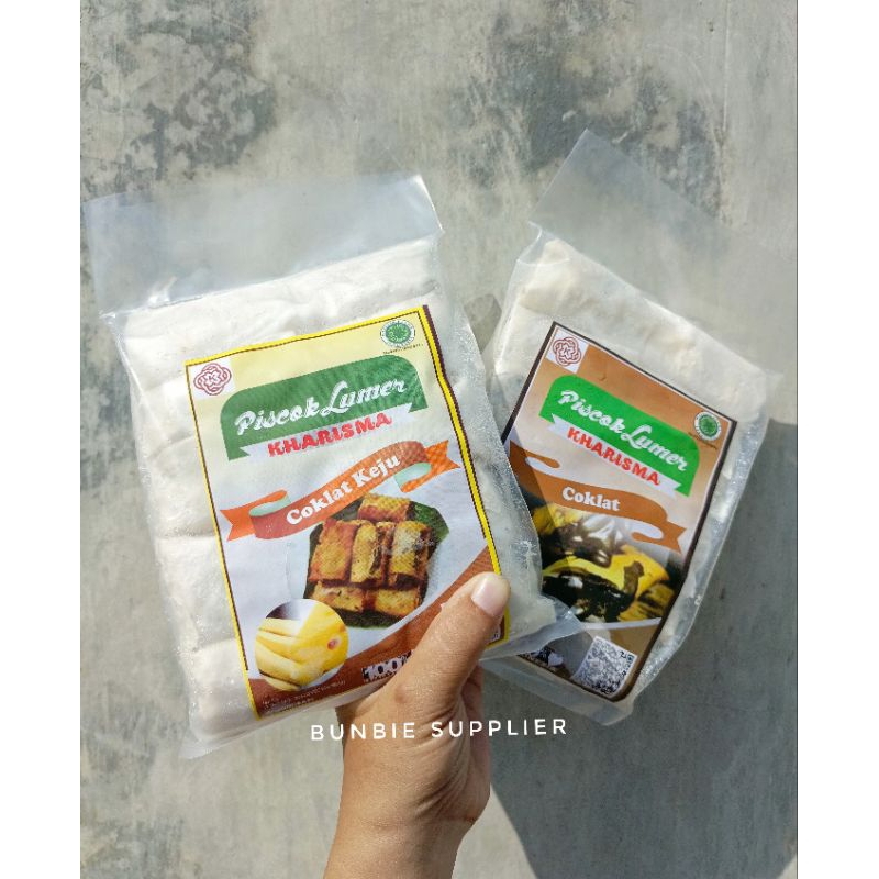 

Piscok Lumer Kharisma Isi 10pcs (Pack) | Piscok Lumer Coklat Keju / Cokelat