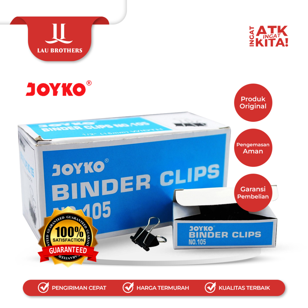 

JOYKO BINDER CLIP NO.105 (1DUS)