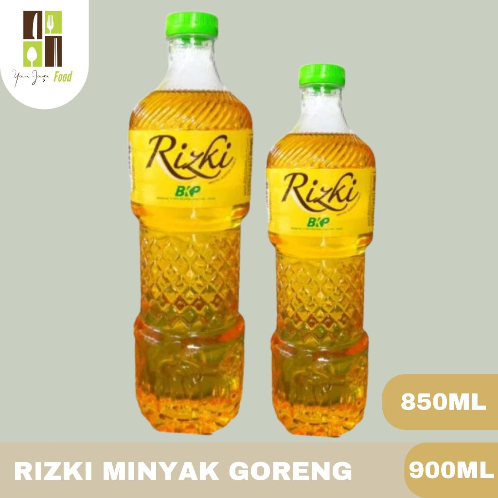 

Rizki Minyak Goreng / Minyak Sawit Riski / Murah Kemasan Botol 850ml/900ml