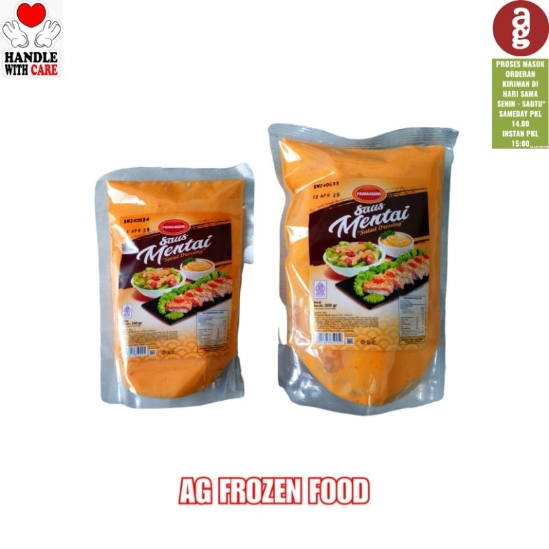 

Prima Agung Saus Mentai 250 & 500 Gram