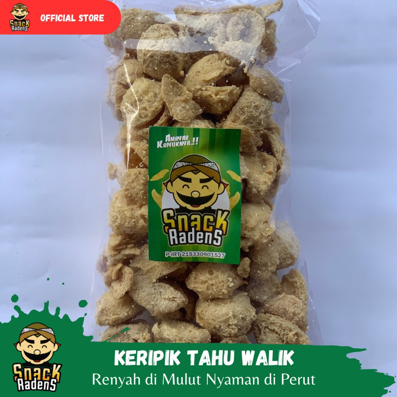 

Snack Radens Keripik Tahu Walik