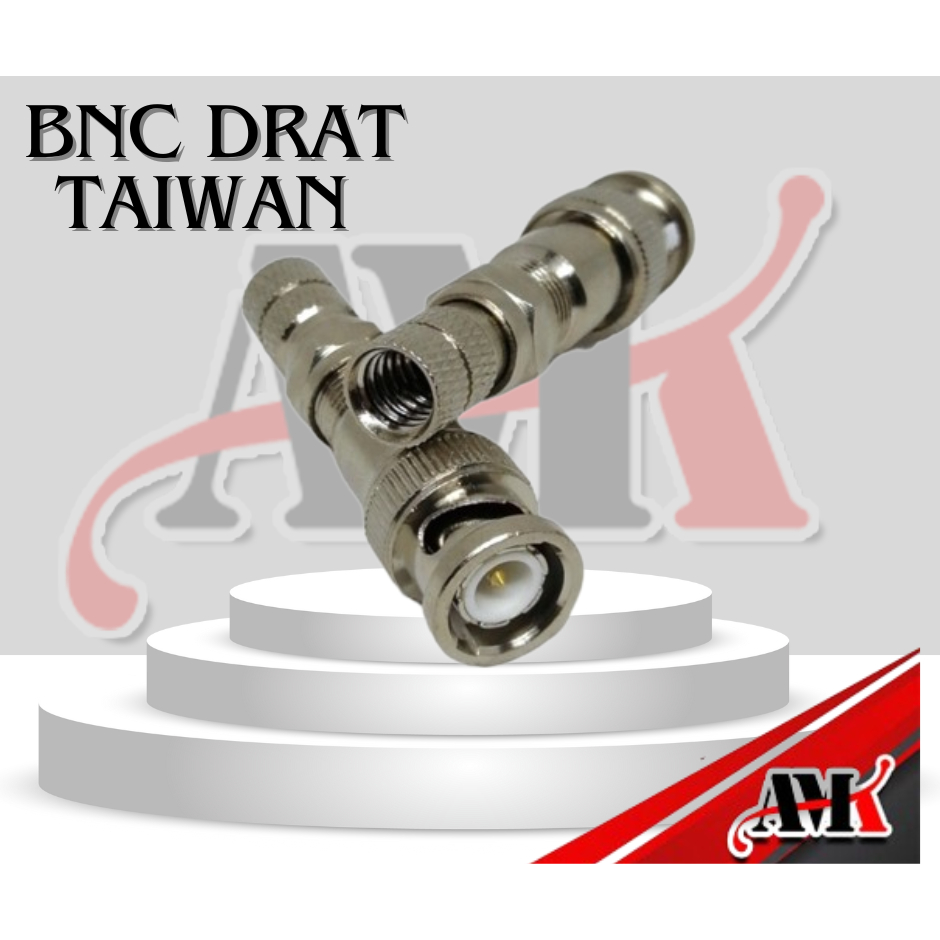 BNC DRAT Taiwan Original Konektor CCTV BNC Drat Taiwan Original Murah