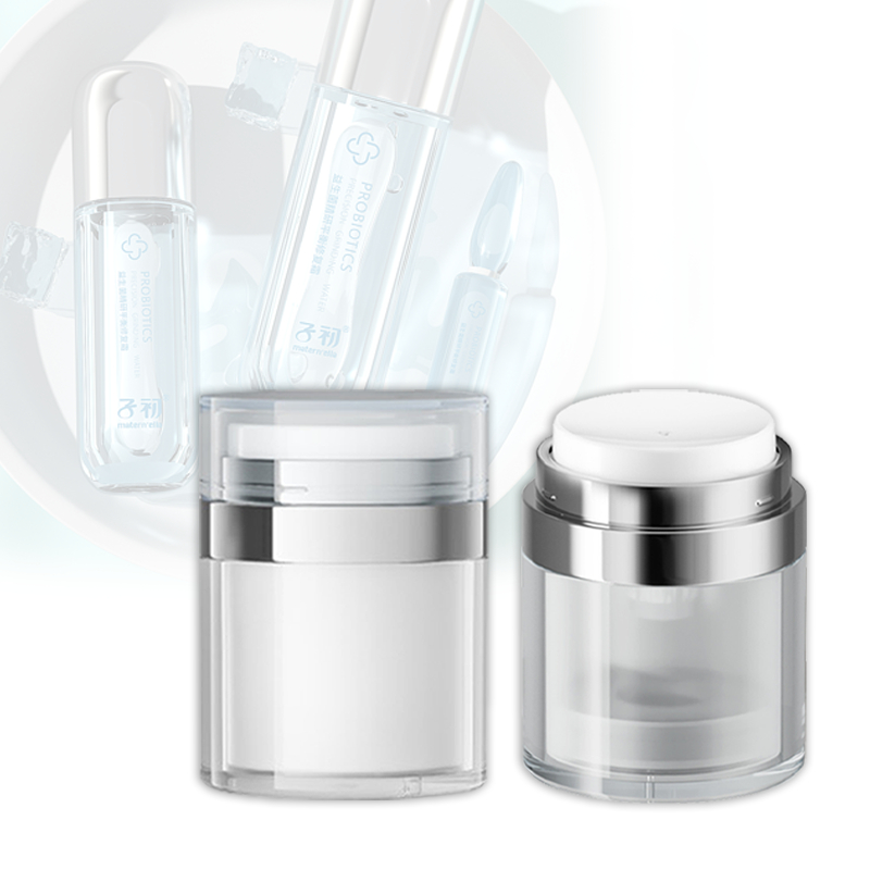 Pot Jar Airless Botol Krim Vakum 100ml Pot Cream Kosmetik Pot Jar Pump Airless