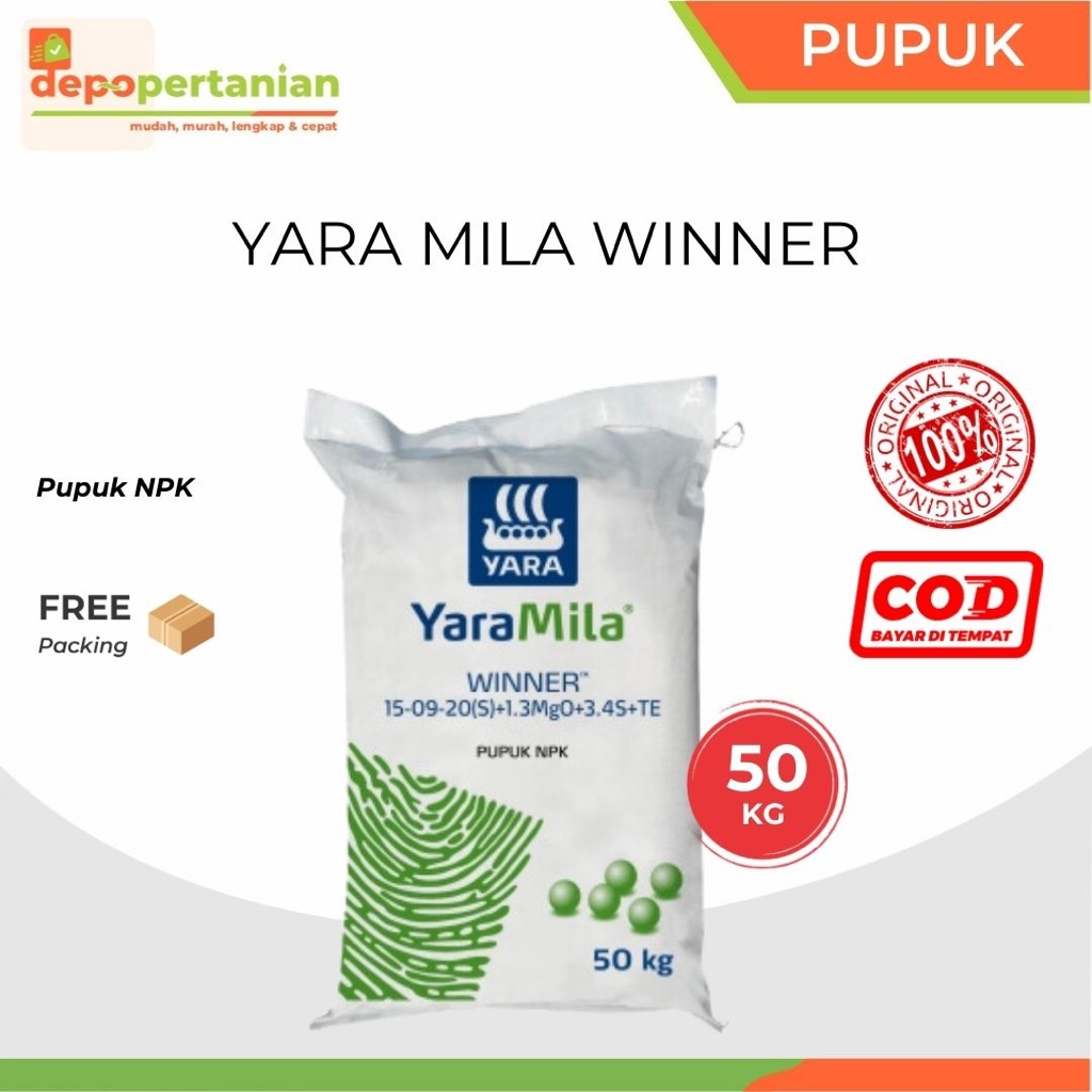 Depo Pertanian - Pupuk Yaramila winner 50kg