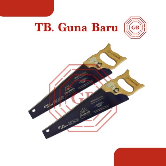 Gergaji Cap Mata 18 / TJAP MATA / CAP MATA Gergaji Tangan /Kayu/ 18" GG Ordinary (GG Halus)