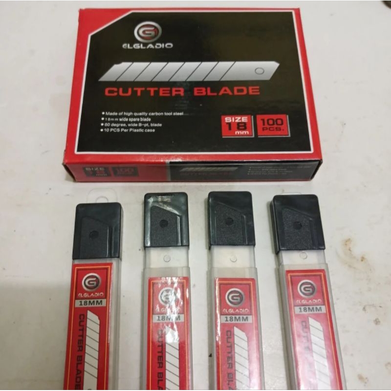 

Isi Cutter Elgladio Isi 10Tube - Refil Isi Cutter Besar ELGLADIO