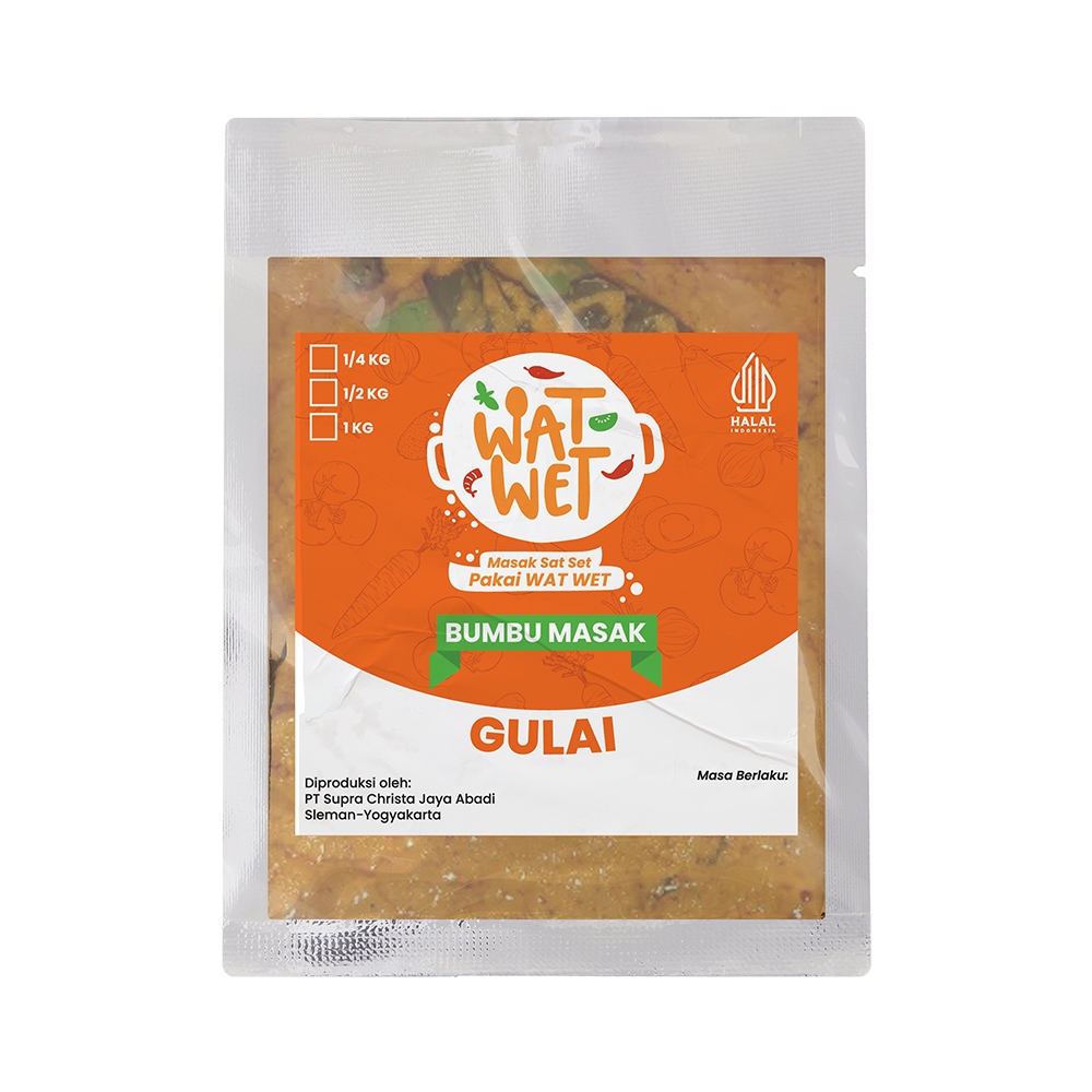

Bumbu WatWet - Gulai 250 gr, 500 gr, 1000 gr