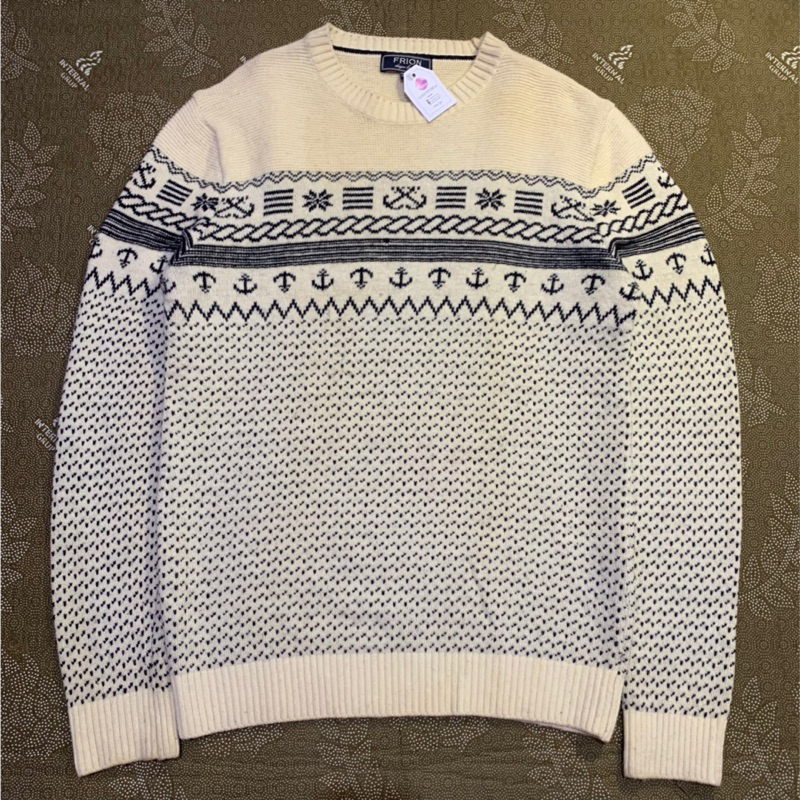 knitwear rajut motif navajo