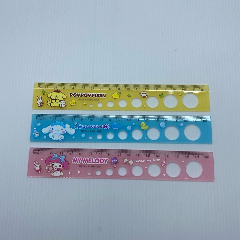

Penggaris Sanrio / Ruler Sanrio / Penggaris Pendek 15cm / Penggaris Cantik lucu