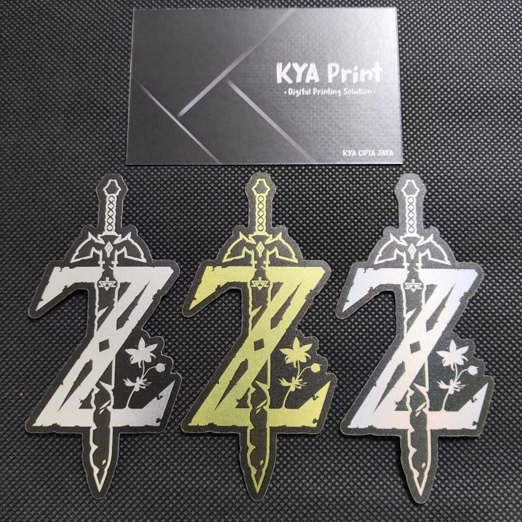 

Premium Sticker Zelda Broken Sword Logo