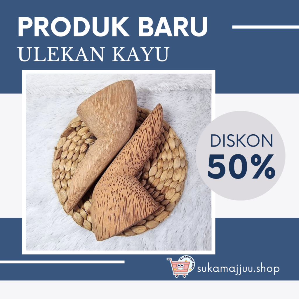 [⚡PROMO⚡]Ulegan kayu Super Ukuran Jumbo||ULEKAN KAYU|ulek- ulek kayu