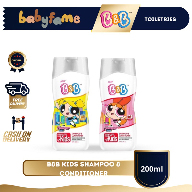 B&B KIDS SHAMPOO & CONDITIONER
