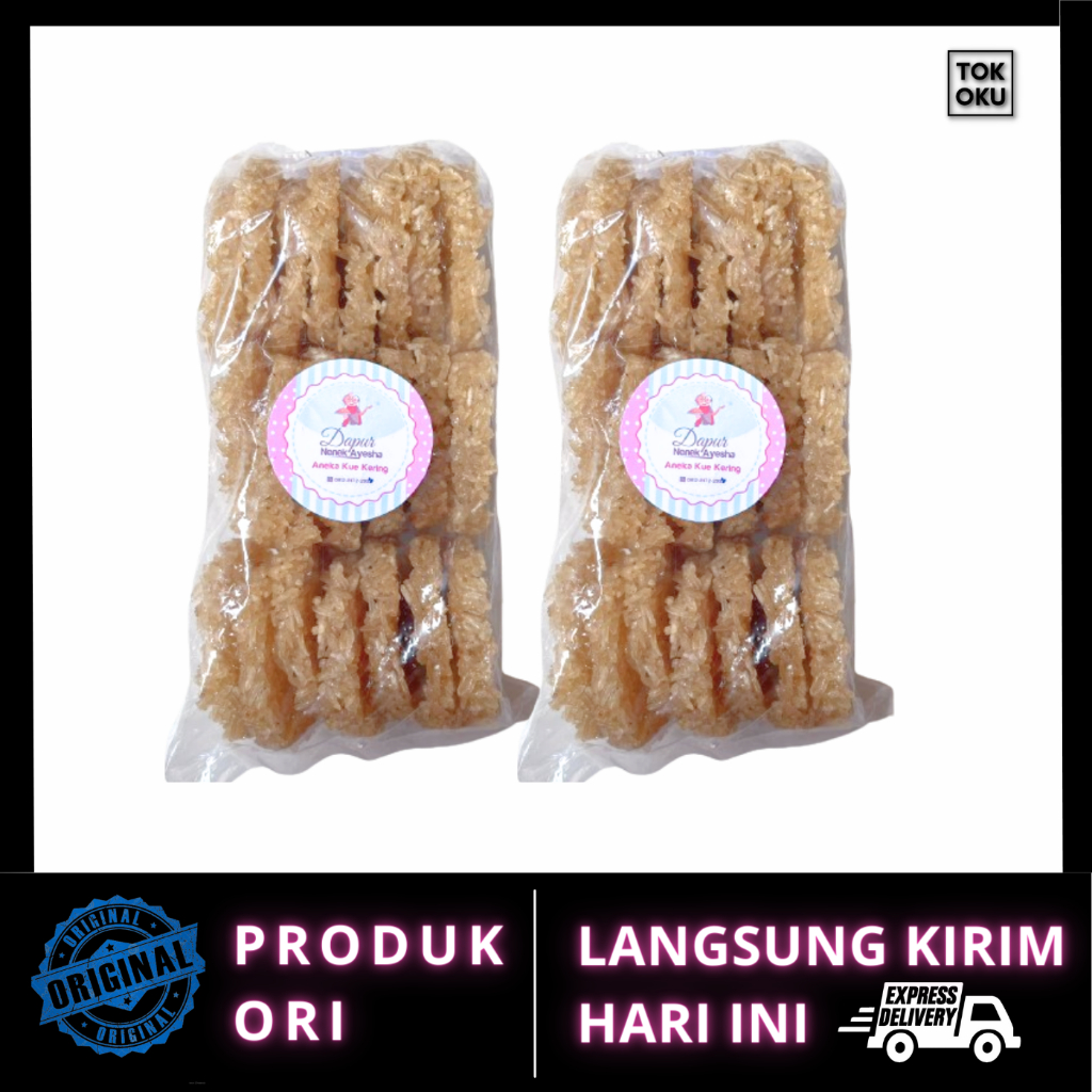 

Kerupuk Rengginang Mentah Gurih Murah 300 gr - Original