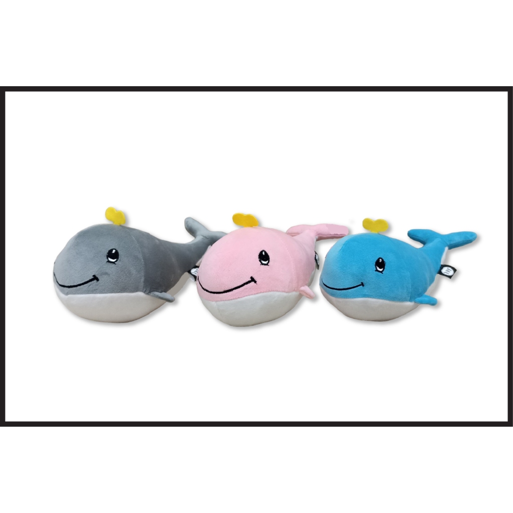 Boneka Animal Paus Gemoy - Boneka Gemoy Paus Smile Mini
