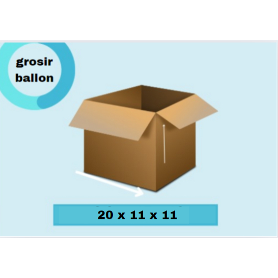 

Kardus Packing 20x11x11 - Karton Box Dus Kemasan Packaging Kecil Polos Murah Baru