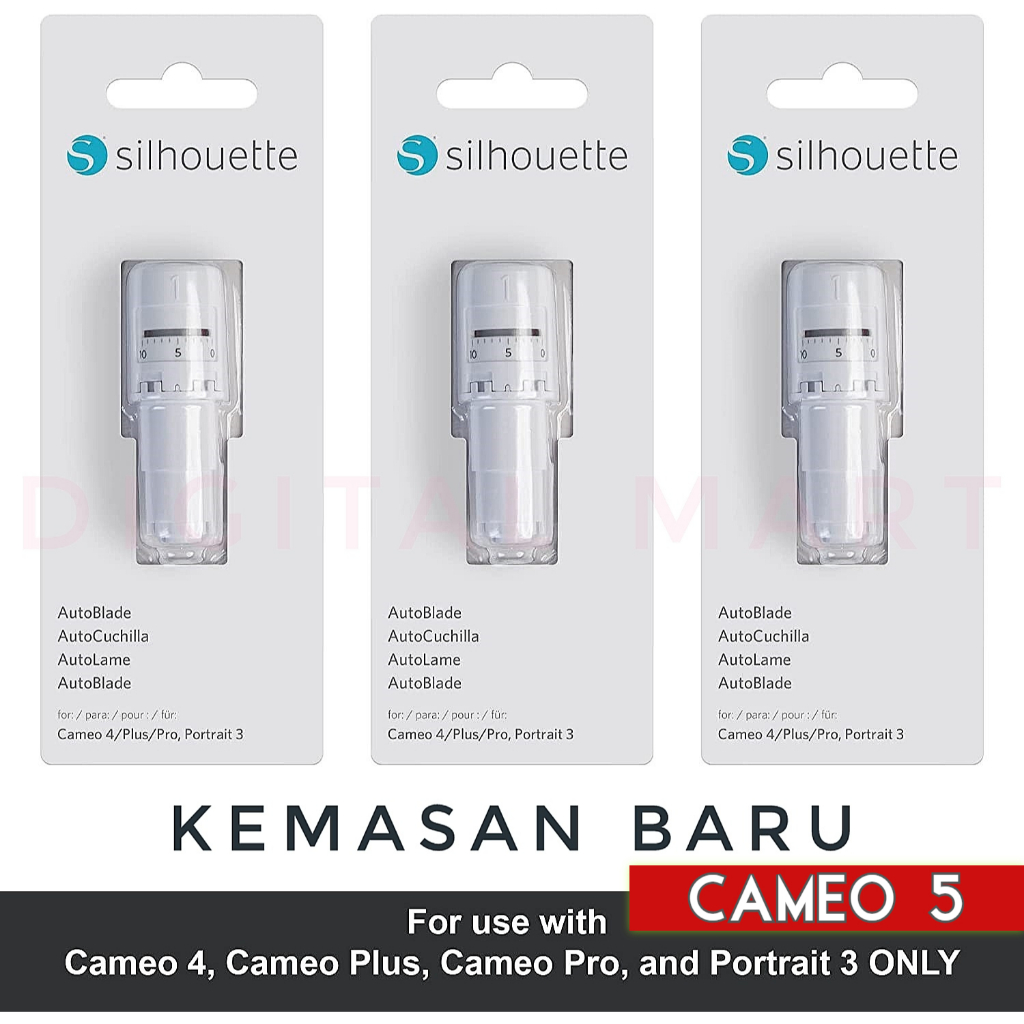 

CKS15 Mata Pisau CAMEO 4 / PORTRAIT 3 / PORTRAIT 4 / CAMEO 5 Auto Blade Autoblade Holder SILHOUETTE