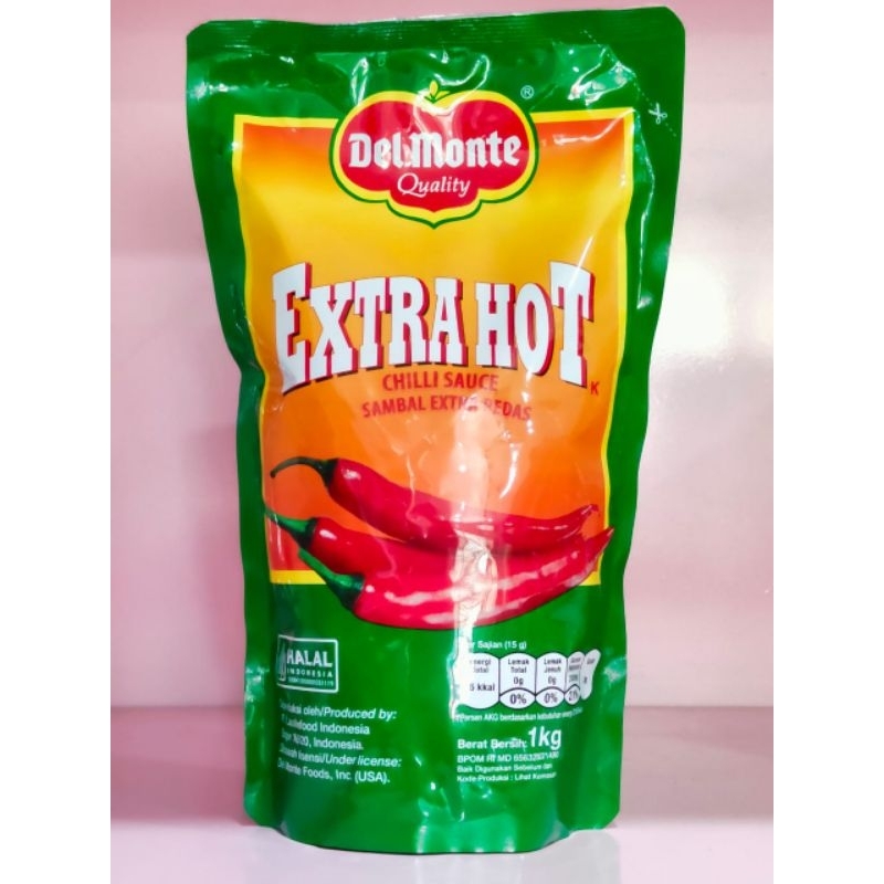 

Saus Delmonte Extra Hot 200gr, 500gr dan 1kg