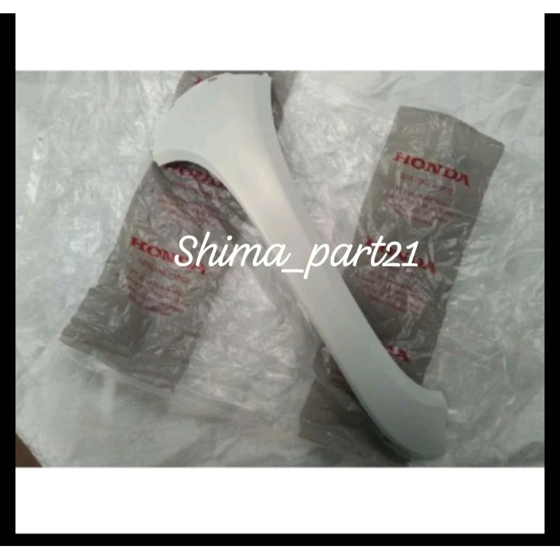 cover body Sayap depan bagian kiri Scoopy esp 2020 2022 putih doff