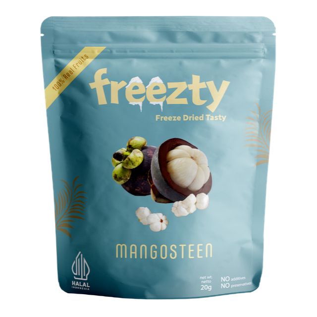 

Freezty Freeze Dried Fruits Mangosteen 20gr Buah Kering sehat