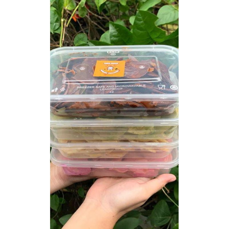 

kripik pisang aneka rasa, coklat, strawberry, tiramisu, matcha, 150gram