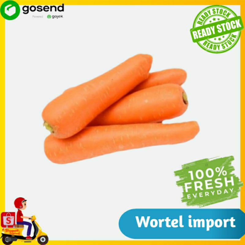 

Wortel Organik / Wortel Brastagi - Sayur SEGAR Palembang