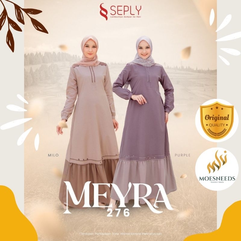 SEPLY Gamis Wanita Terbaru Kekinian Meyra 276