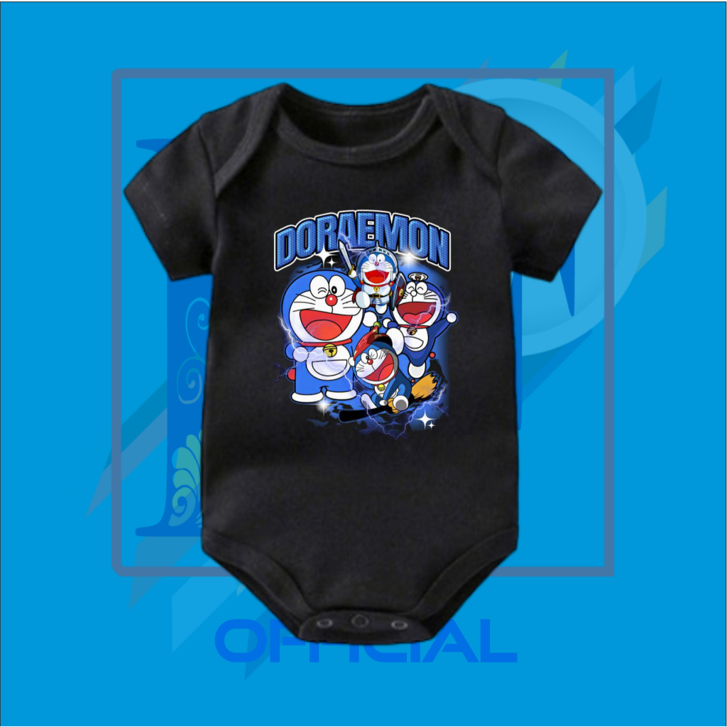 BAJU BAYI JUMPER BABY DORAEMON | JUMPER ANIME MANGA JAPAN DORAEMON NOBITA SIZUKA GIANT VINTAGE BOOTL