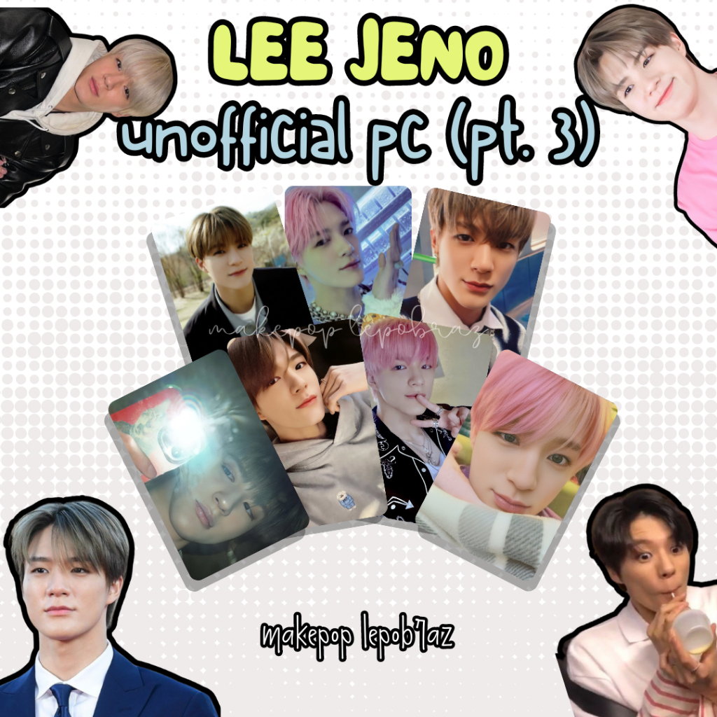 [PC ALBUM REPLIKA] [PT. 3] JENO FCMM MERRY GLITCH UNIVERSE SMCU GLITCH FLIPBOOK BEATBOX MIXTAPE